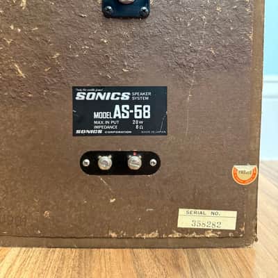 Vintage Sonics Japanese Desktop Guitar Cab with 8 Ohm Full-Range Speaker image 3