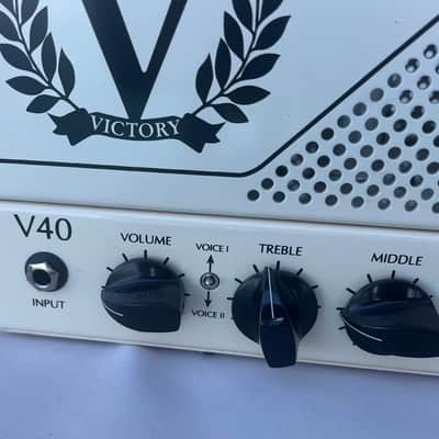 Victory Amps V40 The Duchess Compact Series 42-Watt Guitar Head 2010s - White image 8