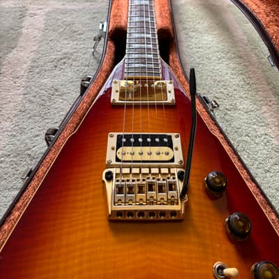 Ibanez X-Series RR550SC "Rocket Roll" 1983 - Flamed Maple Sunburst image 11