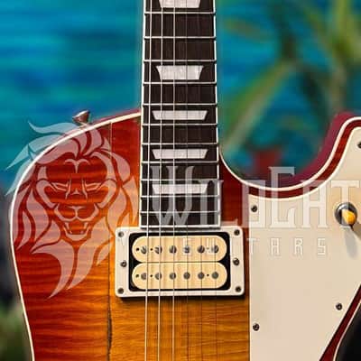 Rock N' Roll Relics Revenge 59 Flame Top Cherry Burst 241720 image 5