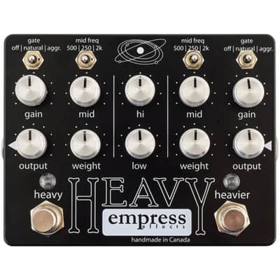 Empress Effects Heavy Distortion Dual Channel Guitar Effect Pedal image 1