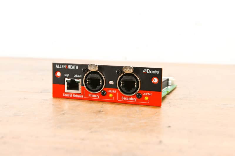 Allen & Heath M-Dante Dante Module for iLive and GLD Mixing Systems CG012MP image 1