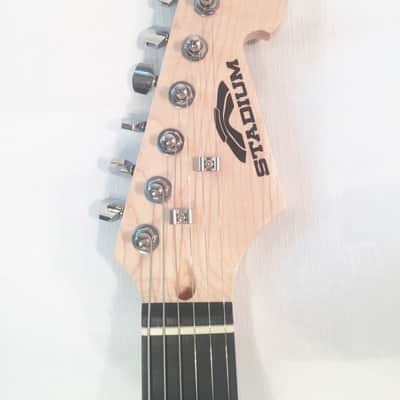 Stadium Strat Style Electric Guitar NY9303 NEW Natural-Quality Hardware-w/Shop Setup image 3