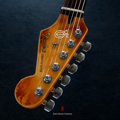 Fender Stratocaster Pelham Blue / Silver Gray Heavy Aged Relic by East Gloves Customs image 17