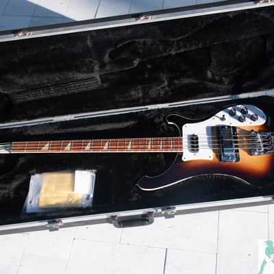 2006 Rickenbacker 4003 - Rare Montezuma Brown Sunburst - w Original Hard Case - Made in the USA image 7