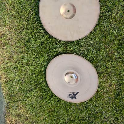Sabian 14" XS20 Medium Hi-Hat Cymbals (Pair) 2003 - 2015 - Brilliant image 6