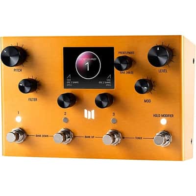 Meris Enzo X Modular Instrument Synthesizer Pedal 2025 - Translucent Gold ( IN STOCK READY TO SHIP ) image 3