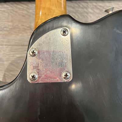WanderKaueven Custom T-Style Electric Guitar - aged black finish image 14