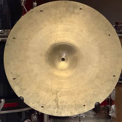 1960's Zildjian A. 18" Sizzle Crash Ride Cymbal 1400g image 4