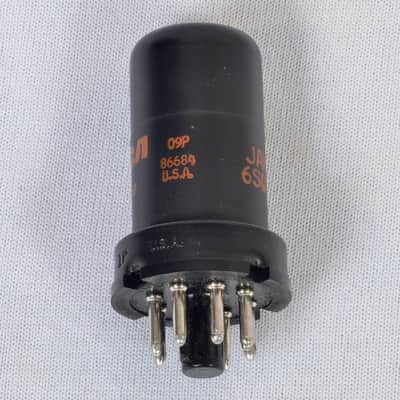 Sleeve of 5 NOS RCA JAN 6SQ7 Vacuum Tubes – Military Spec – USA Made image 3