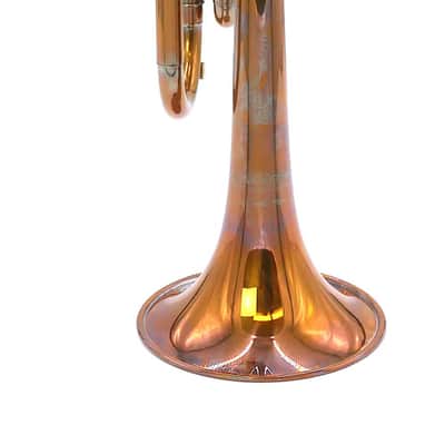 Carol Brass Custom Bronze 4440L-PSM Trumpet in Amber Lacquer image 5