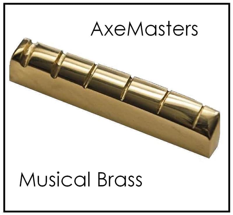 AxeMasters Slotted BRASS NUT made for JACKSON Guitars - the | Reverb