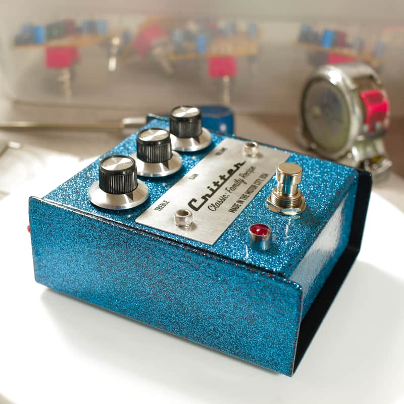 Critter - CFR Klone. TLE2072CP chip equipped. Blue. | Reverb