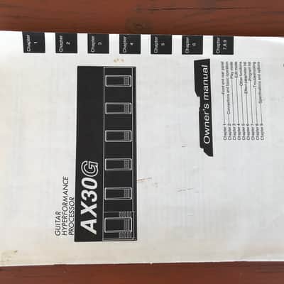 Korg KORG AX30G 1990 - Black image 9