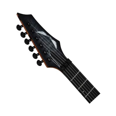 Dean Exile Select Floyd Neck Thru Archtop - Satin Black Burst image 4