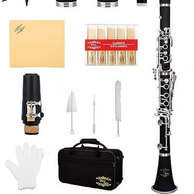 NEW B-Flat Student Clarinet – Beginner-Friendly Bb Clarinet with Case & Accessories image 3