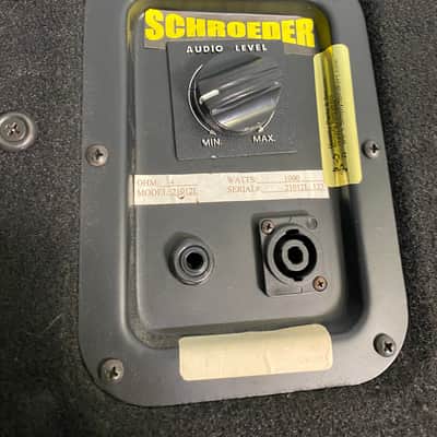 Schroeder 21012L bass cabinet image 8