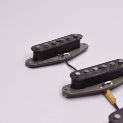 1979 Vintage Fender Stratocaster Grey Bottom Pickup Set 1970s USA image 5