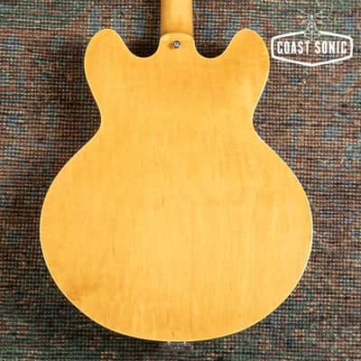 1990 Epiphone Casino Natural Pre-Elitist made in Japan w/ Bigsby image 3
