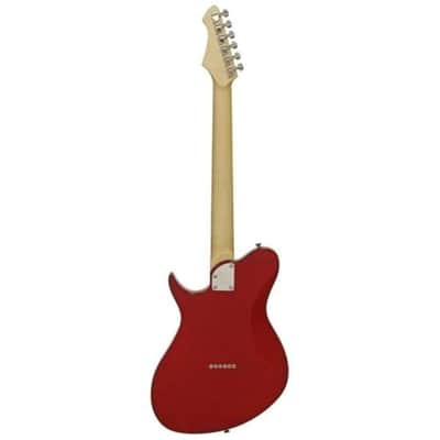 Aria Pro II Jet II Electric Guitar, Candy Apple Red image 2