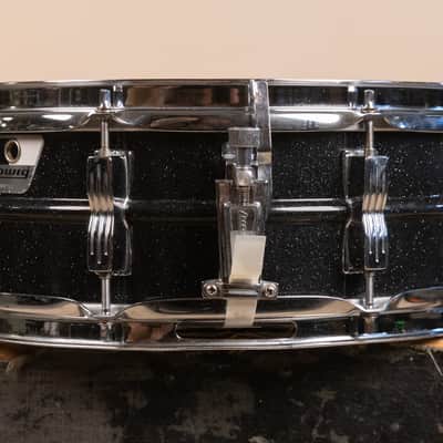 Ludwig 5x14 Black Galaxy Acrolite Snare Drum image 2