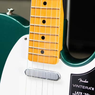 Fender Vintera III Late '50s Telecaster Electric Guitar - Sherwood Green image 8