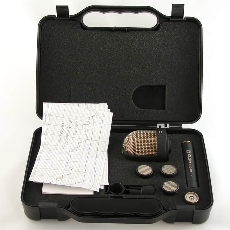 Oktava MK-012-10 Black - set of MK-012 + MK-101 capsule image 1