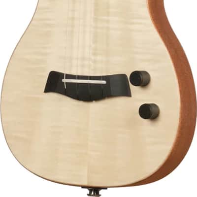 Kala KA-SB-MAP Maple Solid Body Electric Tenor Ukulele image 2