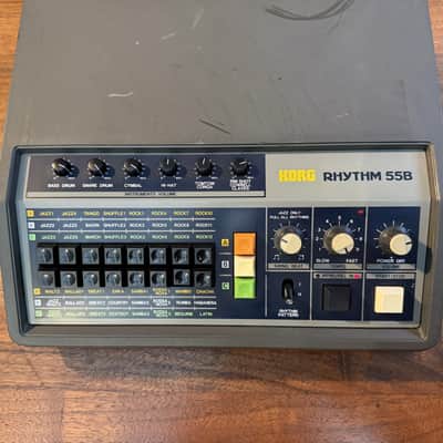 Korg KR-55B Rhythm Analog Drum Machine - With Artefacts uSync mod installed. Serviced image 5