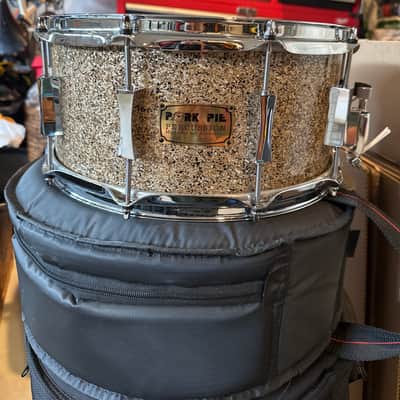 Pork Pie 6.5X14 Maple Snare Drum- B20 (Matt Bettis Cymbal Shavings) 2024 - Gloss B20 Sparkle image 1