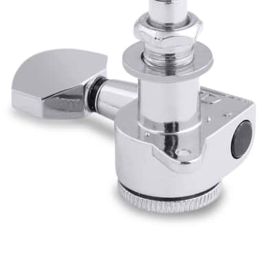 3R3L Locking Guitar String Tuning Pegs Sealed Guitar Machine Heads Tuners Tuning Keys 1:18 Gear Ratio for Electric Guitar or Acoustic Guitar Chrome. image 4