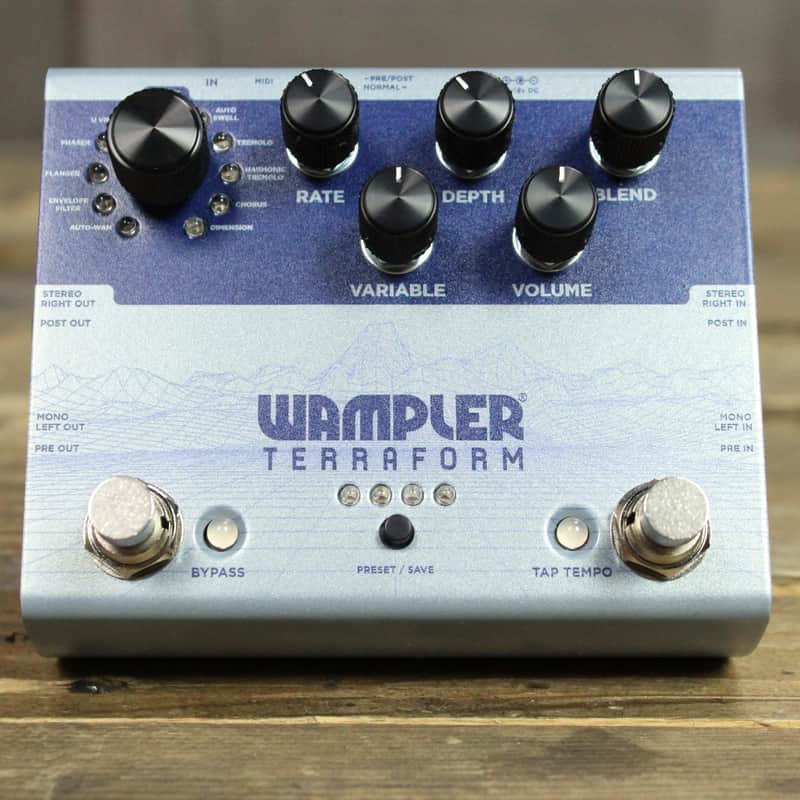 Wampler Terraform Modulation Multi-Effects Pedal -Made in the USA- **Mint-In-Box!! -Ships FREE!! image 1