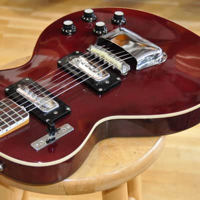 EKO Kiwi Cherry / Made In Italy (Recanati) / Single Cut Les Paul Type / First Generation From 1973 image 6