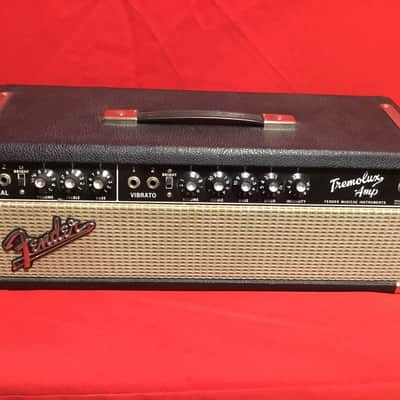 Fender Tremolux Piggyback 1966 Blackface imagen 2