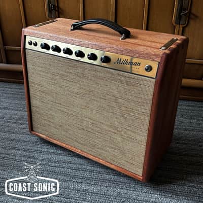 Mint Milkman Sound Custom 20w Creamer "Mahogany & gold" w/ Jupiter Alnico Speaker image 5