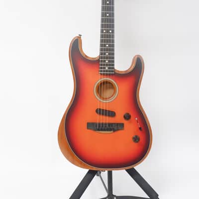 Fender American Acoustasonic Stratocaster 2020 - Present - 3 Color Sunburst image 2