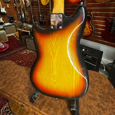 Fender Mustang Guitar with Rosewood Fretboard 1972 - 1978 - Sunburst image 3