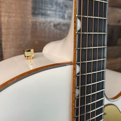 Gretsch G5022CWFE Rancher Falcon Jumbo Cutaway Acoustic-Electric Guitar - White, Free Ship, 656 image 5