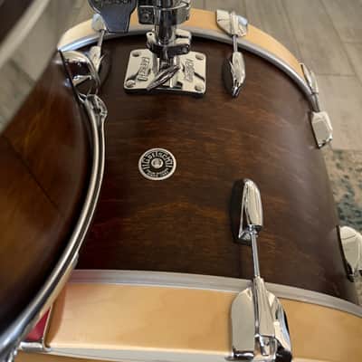 Gretsch Brooklyn 3pc Drum Set Satin Antique Maple image 8