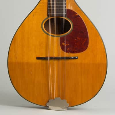 C. F. Martin  Style A Flat Back Mandolin (1949), ser. #A-19298, original brown chipboard case. image 3