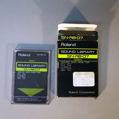 Roland R-8 Human Rhythm Composer- Sound Data ROM - Mallet