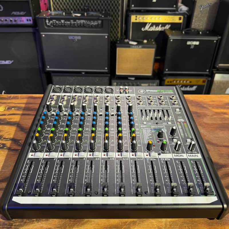 Mackie ProFX12v2 12-Channel Effects Mixer | Reverb
