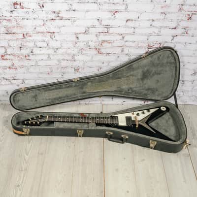 Epiphone - 2000 7 String '58 Flying V Korina - Electric Guitar with DiMarzio Pickups - with OHSC - x2826 - USED (ISS87599) image 10