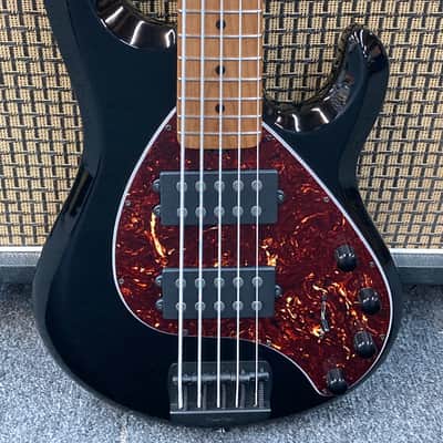 Ernie Ball Music Man StingRay Special 5 HH with Roasted Maple Fretboard 2024 - Black image 1