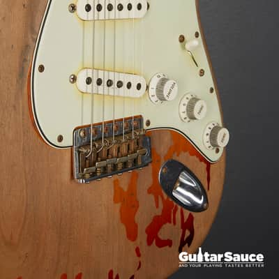 Fender Custom Shop Rory Gallagher Heavy Relic 3 Tone Sunburst 2021 Used (Cod. 1643UG) image 11