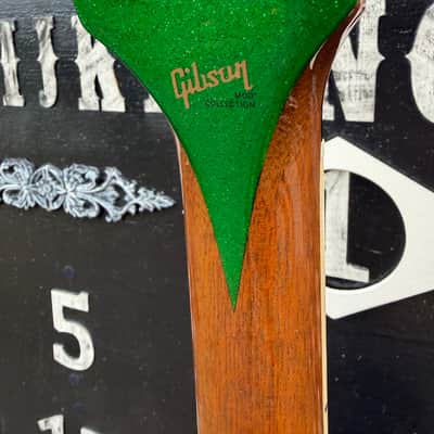 Gibson Mod Collection Les Paul Standard 60s Custom Green Sparkle Galactic Cactus 2026 image 6