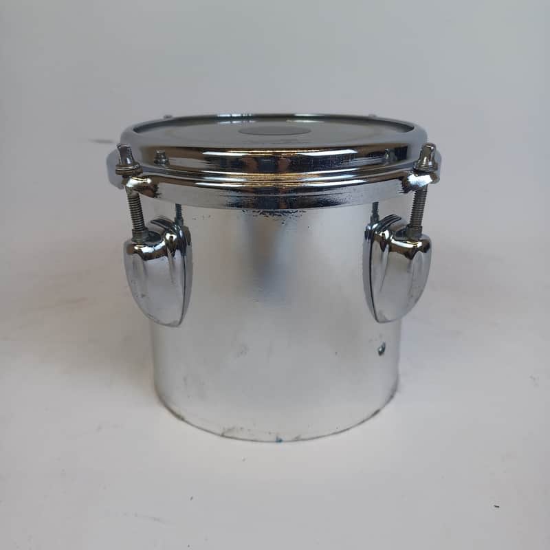 *Slingerland 5.5x6" Concert Tom Drum Chrome Wrap 100 Series Sonatube Vintage 80s image 1