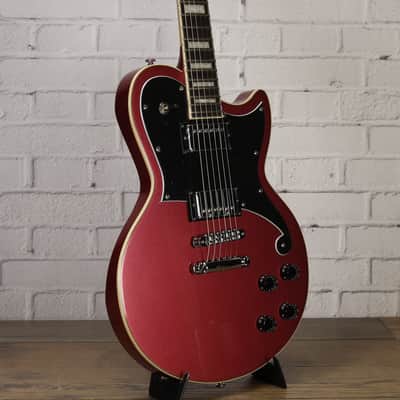D'Angelico Premier Atlantic Electric Guitar Oxblood w/Gig Bag image 4