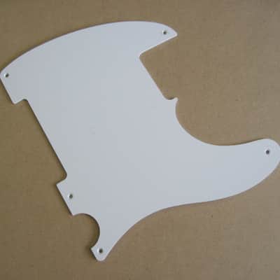 Fender ’50s Esquire Pickguard 1-ply White 0068214049 image 2