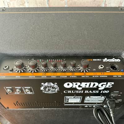 Orange Crush Bass 100 Bass Combo - Black image 4